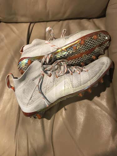 Custom White Nike vapor untouchable. MSRP $250