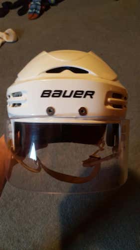 Bauer Helmet with New Bauer Visor