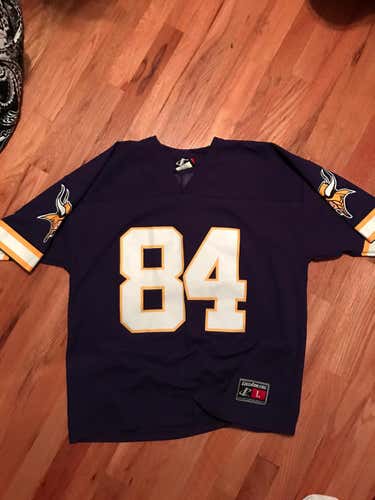 Throwback Minnesota Vikings Randy Moss jersey #84