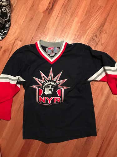 New York Rangers jersey Statue of Liberty throwback jersey