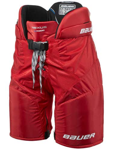 New Bauer Nexus 7000 Red Senior Medium Pants