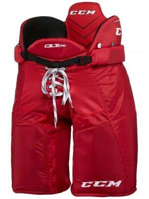 New CCM Quicklite QLT 270 Red Junior Medium Pants