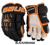 New Bauer Nexus 800 Black / Orange 12" Gloves