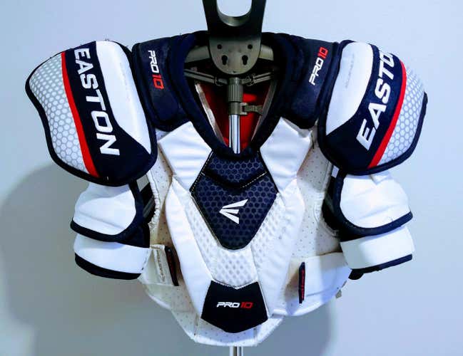 Easton Pro 10 Hockey Shoulder Pads - Senior - Medium - Pro Stock