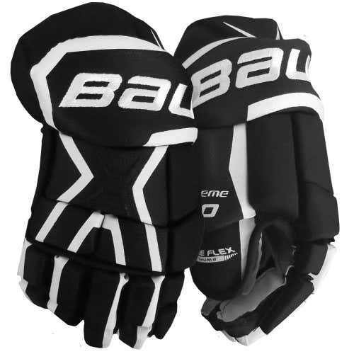 New Bauer Supreme 170 Black / White 13" Gloves