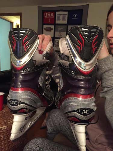 Bauer Vapor APX Prostock Size 7D Skates NCAA Return