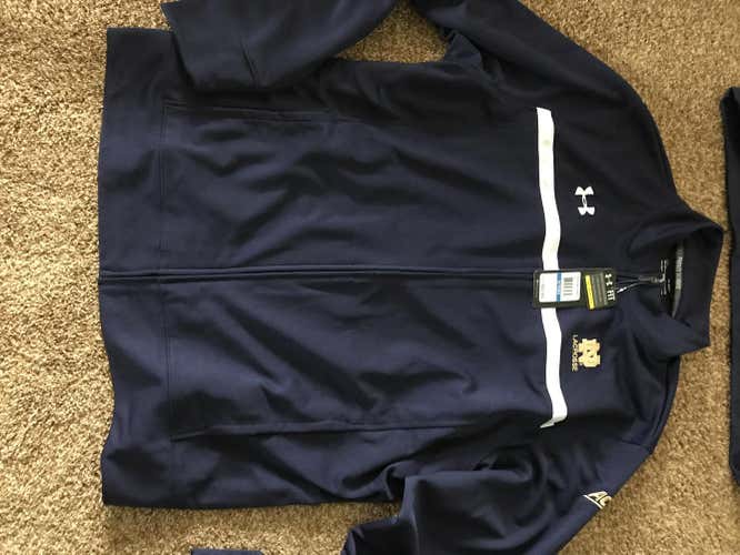 Notre Dame Lacrosse track jacket