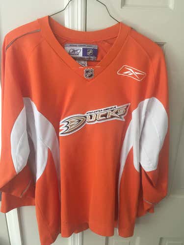 Anaheim Ducks NHL practice Jersey Sizs XL