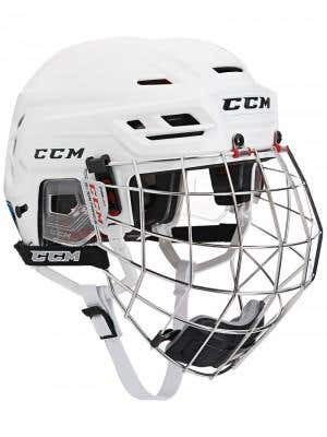 New CCM Resistance Combo White Small Helmet