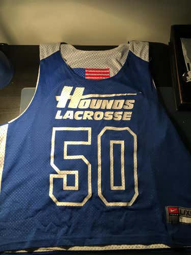 Assumption College Lacrosse Nike Reversible Pinnie