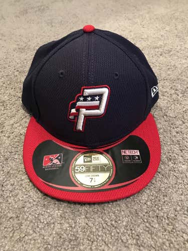 New Era Potomac Nationals Navy/Red Low Crown 7 1/4 Diamond Era 59FIFTY Fitted Hat
