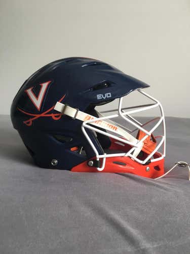 Custom Blue Evo Helmet