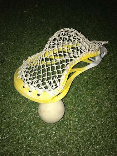 Dyed Lax Room Head Strung with Knot Mesh