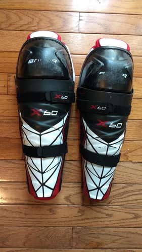 Junior Bauer Vapor X60 Shin Guards 12 in