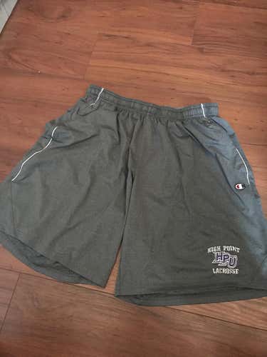 High Point Dark Gray Lacrosse Shorts
