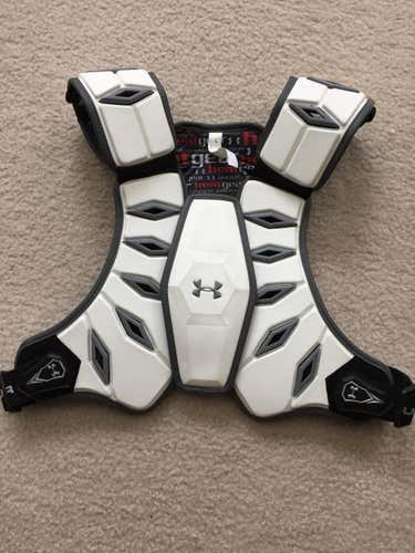Under Armour Charge Shoulder Pads (White)