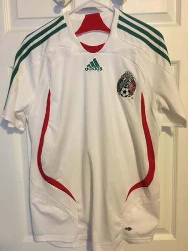 New 2007/2008 White Mexico Soccer Jersey