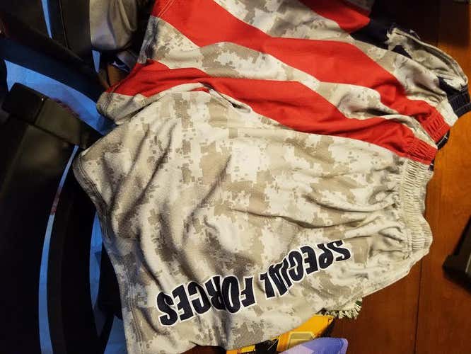 Special Forces LAX Camo Shorts