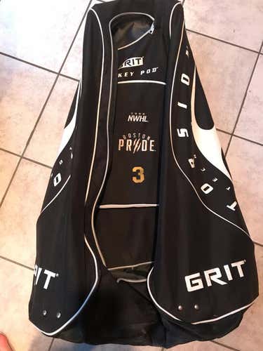 Grit Hockey Pod Hockey Bag (NWHL Boston Pride 3 is stitched on the front)