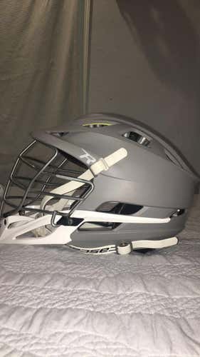Gray R Helmet