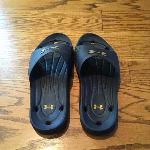 Notre Dame Under Armour Flip Flops