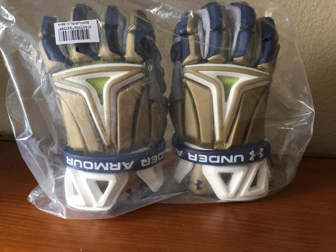 Notre Dame 2017 Season Team Issue Gloves - Size 13