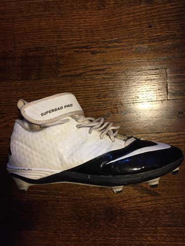 White/Black Nike Lunar Superbad Pro's