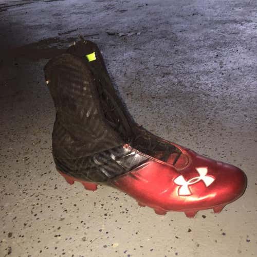 black and red under armour highlights
