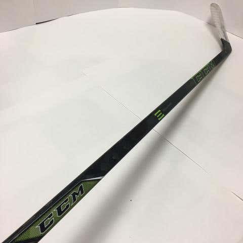 885 - USED LEFT HANDED CCM RECKONER, NO CONCAVE IN SHAFT - GRIP - 90 FLEX - P19 CURVE - 66"