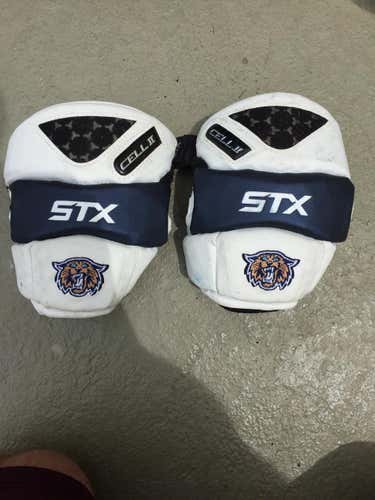 STX Cell II Villanova Team Issued Elbow Guards