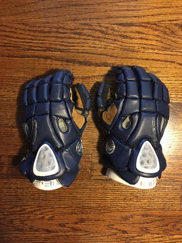 Navy Blue John Carroll University Maverik Rome NXT Lacrosse Gloves