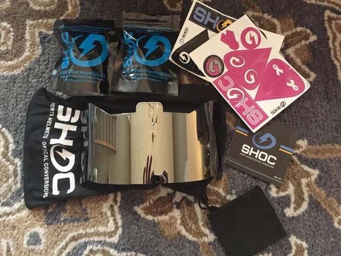 S.H.O.C. VISOR / CHROME SMOKE