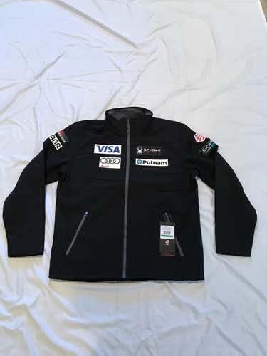 LARGE US SKI TEAM FRESH AIR SOFTSHELL JACKET