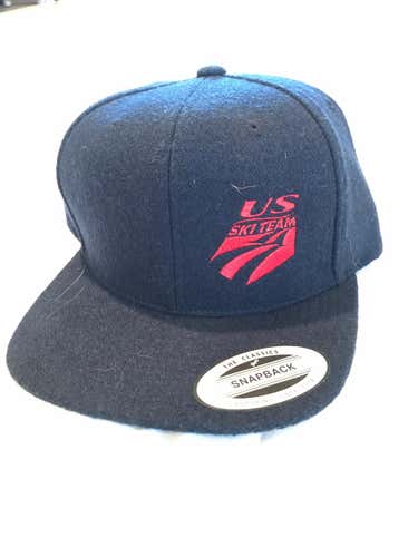 BLACK US SKI TEAM SNAP BACK