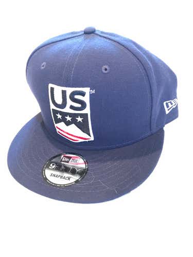 NAVY BLUE US SKI TEAM NEW ERA SNAP BACK