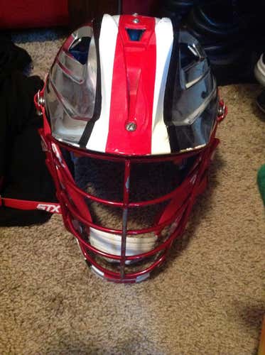 Ohio state lacrosse helmet
