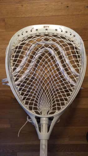 White STX Eclipse strung w/ ECM 12D