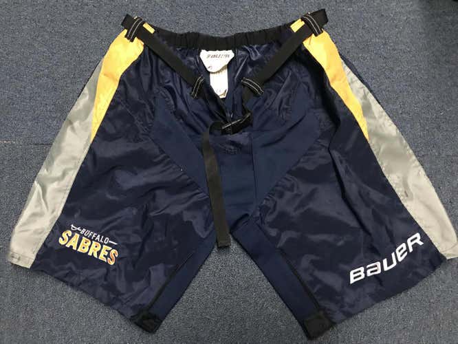 BAUER PRO STOCK SHELL ZEMGUS GIRGENSONS BUFFALO SABRES 3RD JERSEY