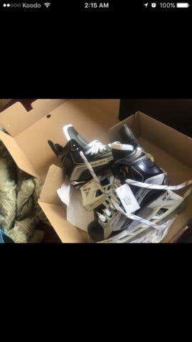 Pro Stock Bauer 1X Skates Size 8.5D Brand New in Box Giordano