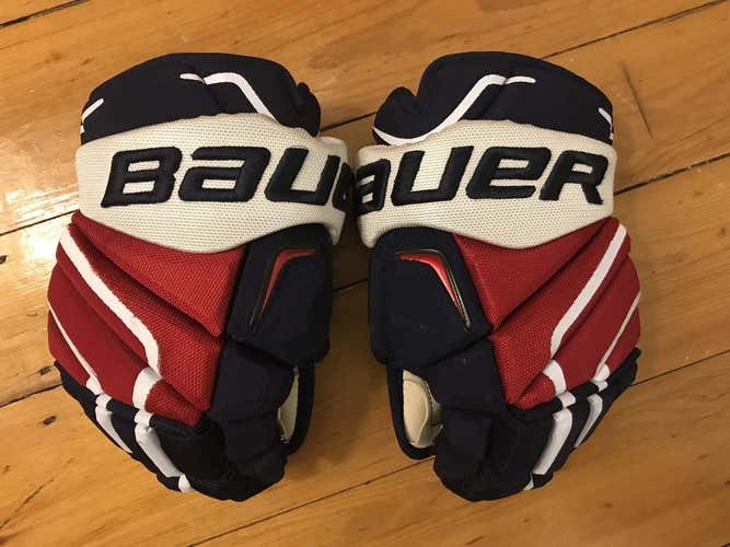 Bauer Pro Stock Washington Capitals 13" APX2 Gloves (Burakovsky)
