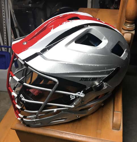 Ohio State STX Stallion 650 Championship Worn Helmet