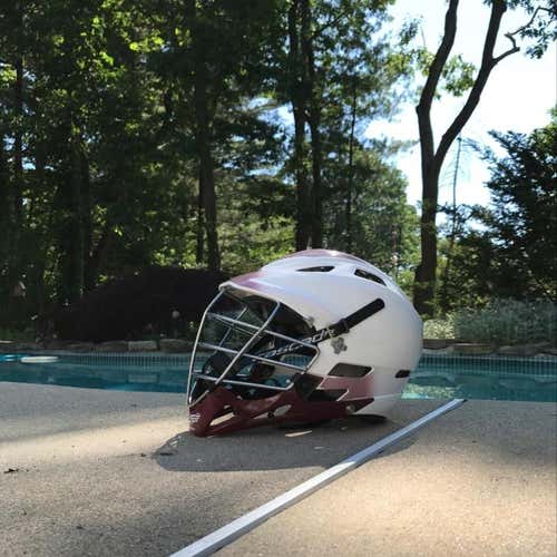 White and Maroon Pro 7