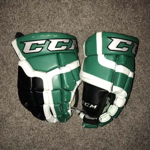 University of North Dakota Fighting Sioux Pro Stock NCAA CCM Pro Hockey Gloves 14"