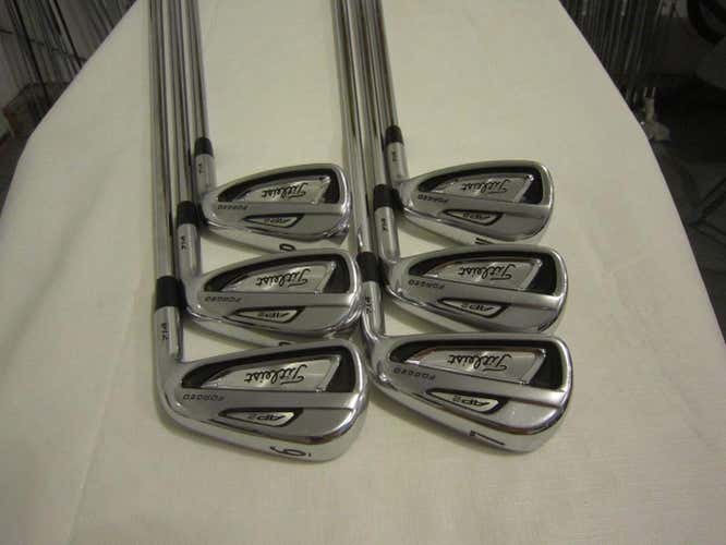 Titleist AP2 714 Iron Set AP2714 - 6-GW - Project X Rifle 5.5 Stiff Flex Steel