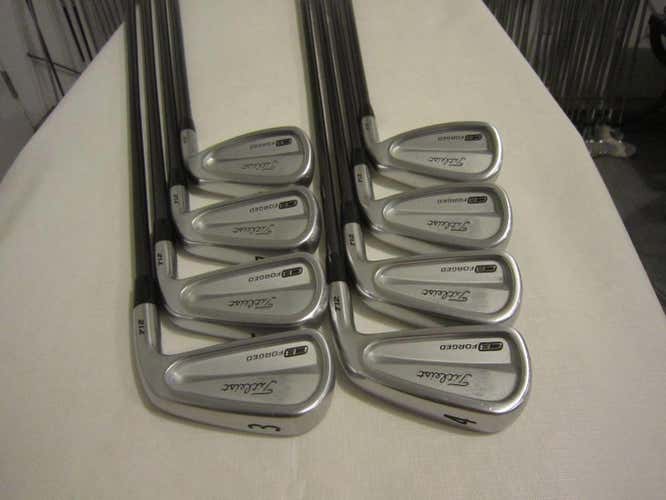 Titleist CB 712 Forged Iron Set CB712 - 3-PW - Aldila Stiff Flex Graphite