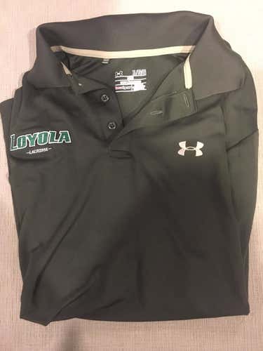 Team Issued Loyola Lacrosse Polo Shirt