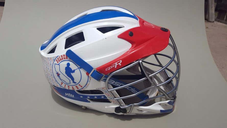 Golden State Titans Cascade CPX-R - Game Helmet