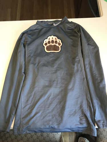 Long sleeve Brown U shirt