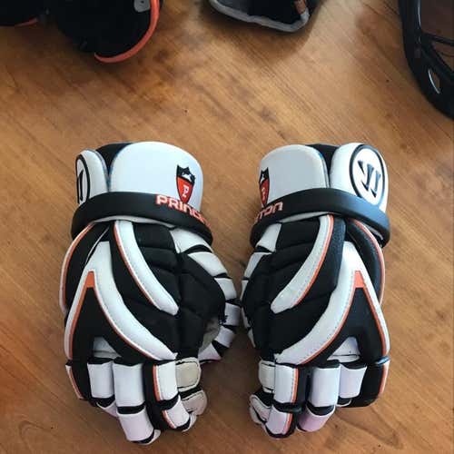 white Princeton customized evo gloves