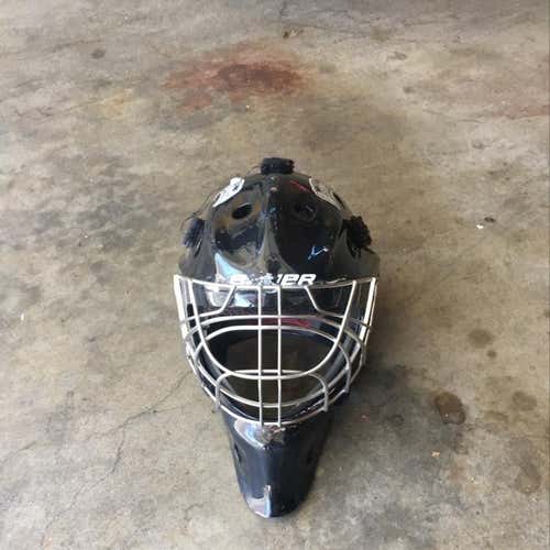 Used Bauer Goalie Helmet. Replaced all straps and chin guard